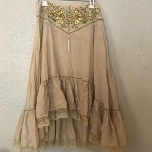 Boutique beaded skirt.